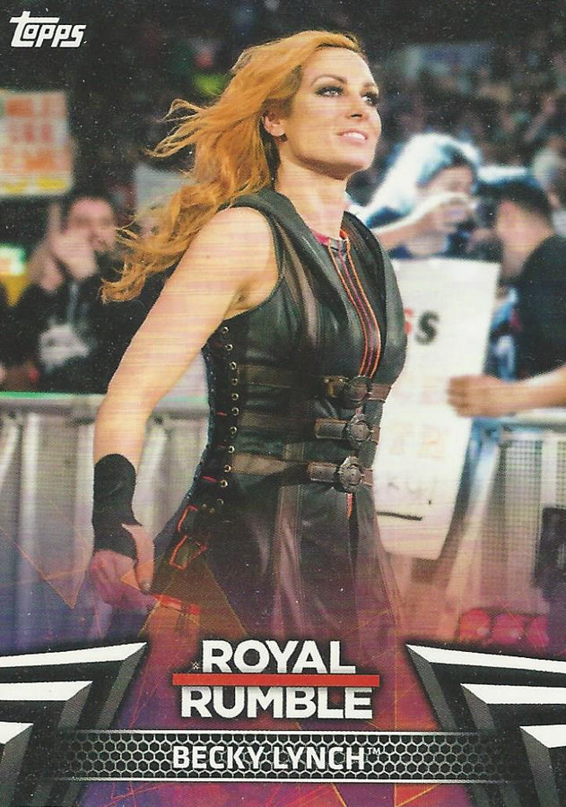 WWE Topps Women Division 2018 Becky Lynch RR-2 trading card PW Catalog