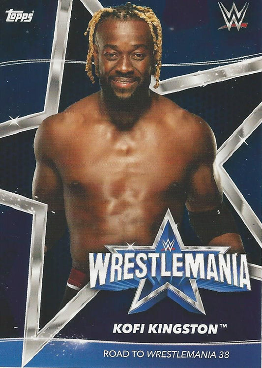 Topps WWE Superstars 2021 Kofi Kingston #206