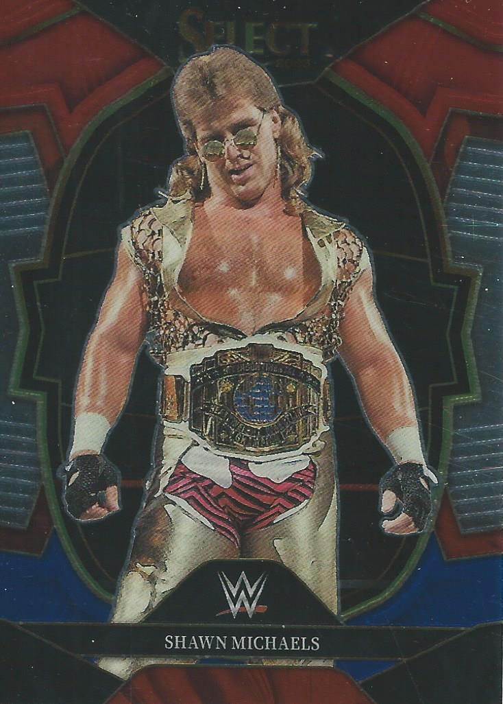WWE Panini Select 2023 Red/Silver/Blue Shawn Michaels #11