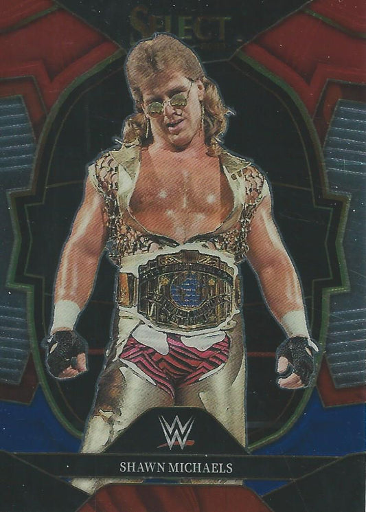WWE Panini Select 2023 Red/Silver/Blue Shawn Michaels #11