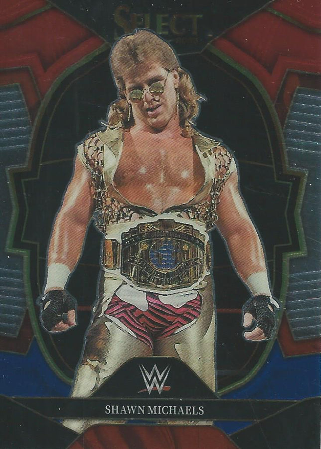 WWE Panini Select 2023 Red/Silver/Blue Shawn Michaels #11