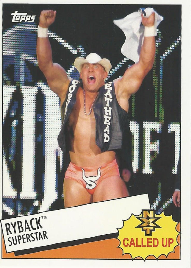 WWE Topps Heritage 2015 Ryback 6 of 30 trading card PW Catalog
