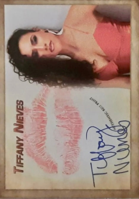 Tiffany Nieves trading card PW Catalog