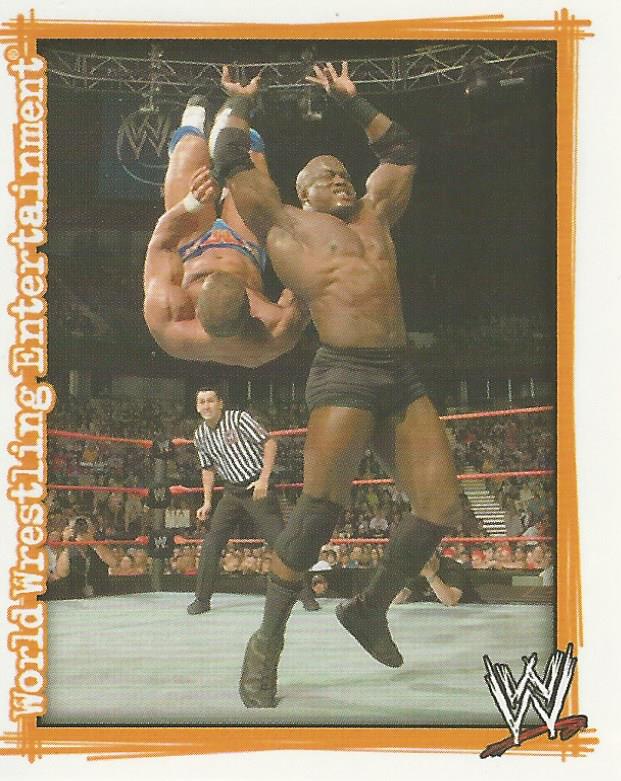 WWE Topps Superstars Uncovered 2007 Sticker Bobby Lashley #207