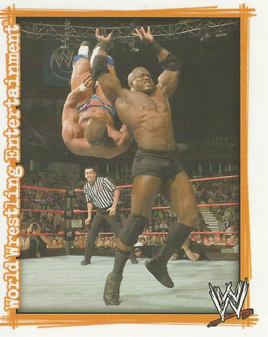 WWE Topps Superstars Uncovered 2007 Sticker Bobby Lashley #207