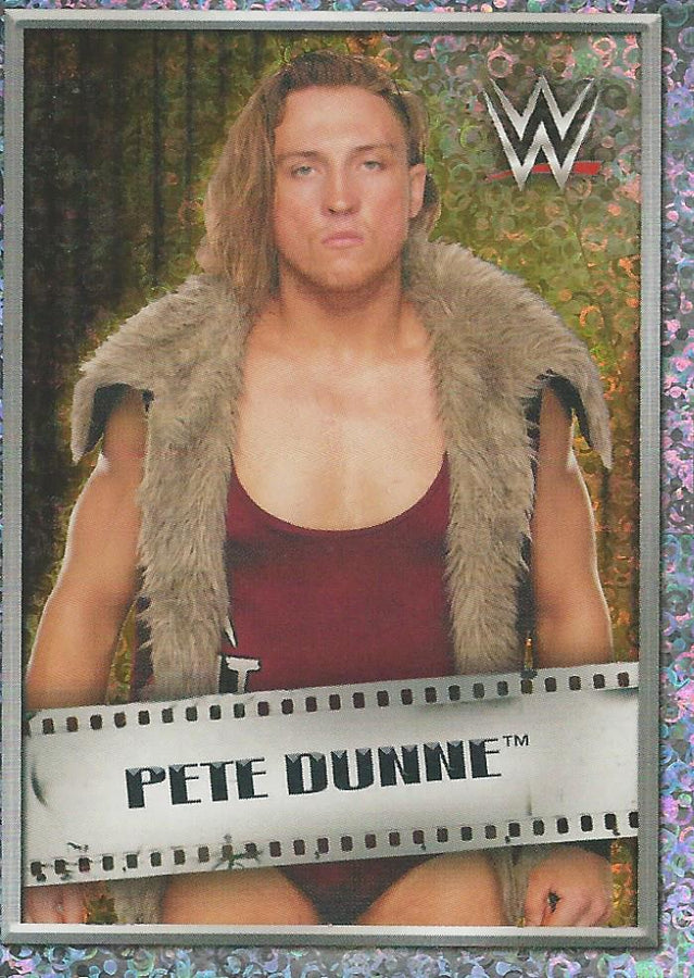 WWE Topps 2018 Stickers Pete Dunne Foil #207