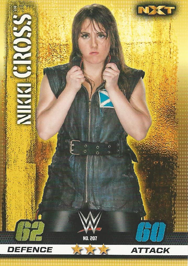 WWE Topps Slam Attax 10th Edition 2017 NXT Nikki Cross #207