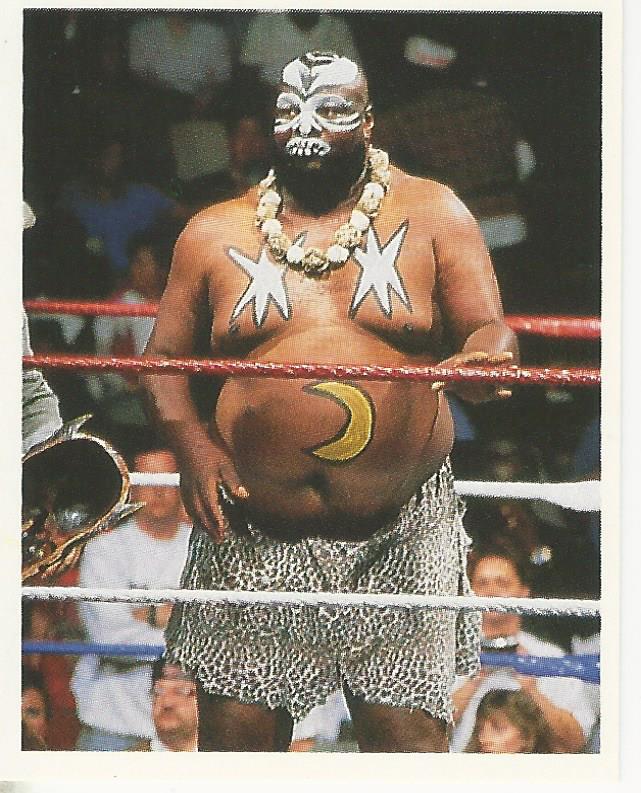 WWF Merlin Stickers 1992 Kamala #207
