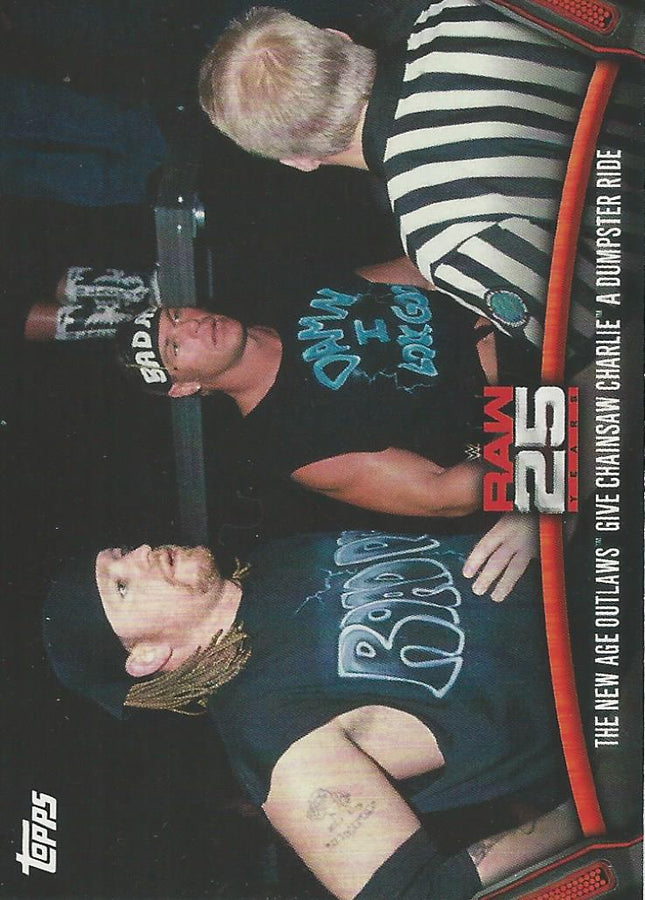 WWE Topps Then Now Forever 2018 New Age Outlaws Raw-7 trading card PW Catalog