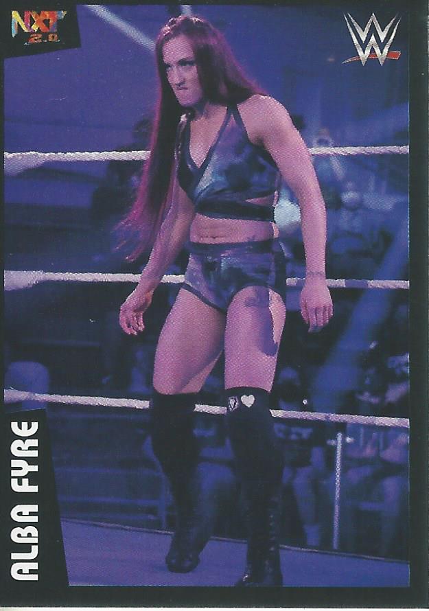 WWE Panini 2022 Sticker Collection Alba Fyre #207