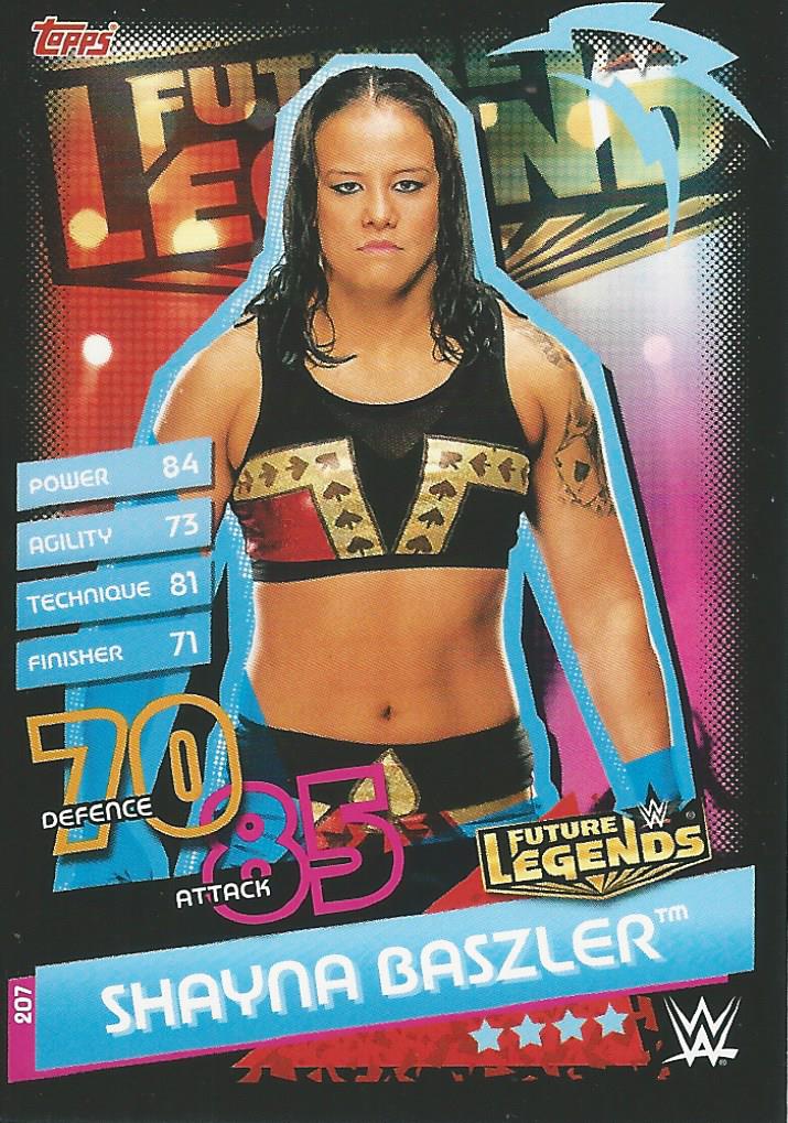 WWE Topps Slam Attax Reloaded 2020 Shayna Baszler #207