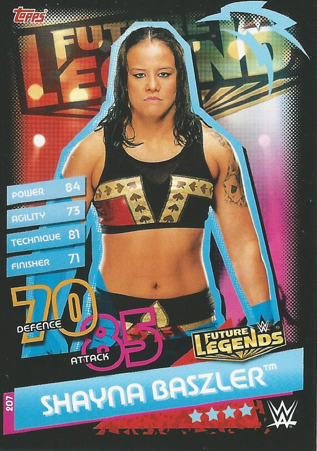 WWE Topps Slam Attax Reloaded 2020 Shayna Baszler #207