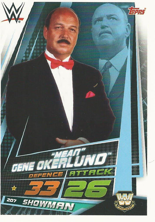 WWE Topps Slam Attax Universe 2019 Men Gene Okerlund #207