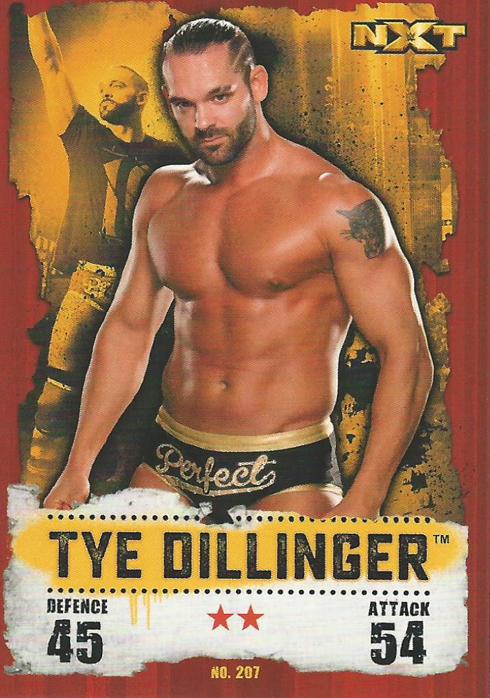 WWE Topps Slam Attax Takeover 2016 Tye Dillinger #207