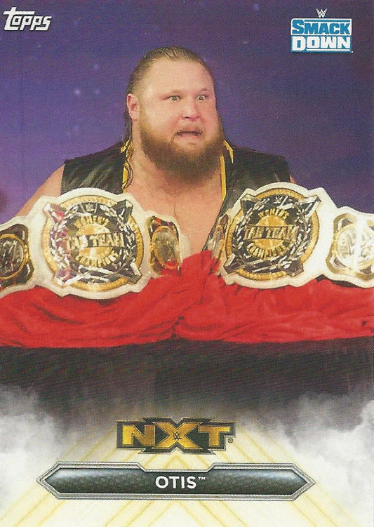 WWE Topps NXT 2020 Otis CU-7 trading card PW Catalog