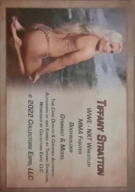 Tiffany Stratton trading card PW Catalog