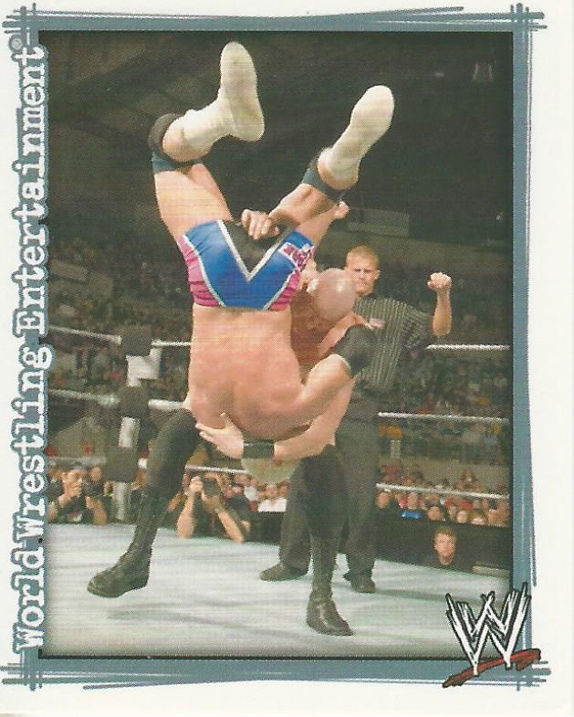 WWE Topps Superstars Uncovered 2007 Sticker Snitsky #208
