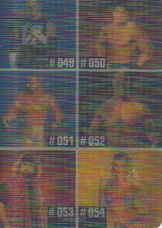 WWE Prominter Animotion 2005 Checklist #9 Matt Hardy, Jindrak, Morgan, Maven, Foley, Miss Jackie