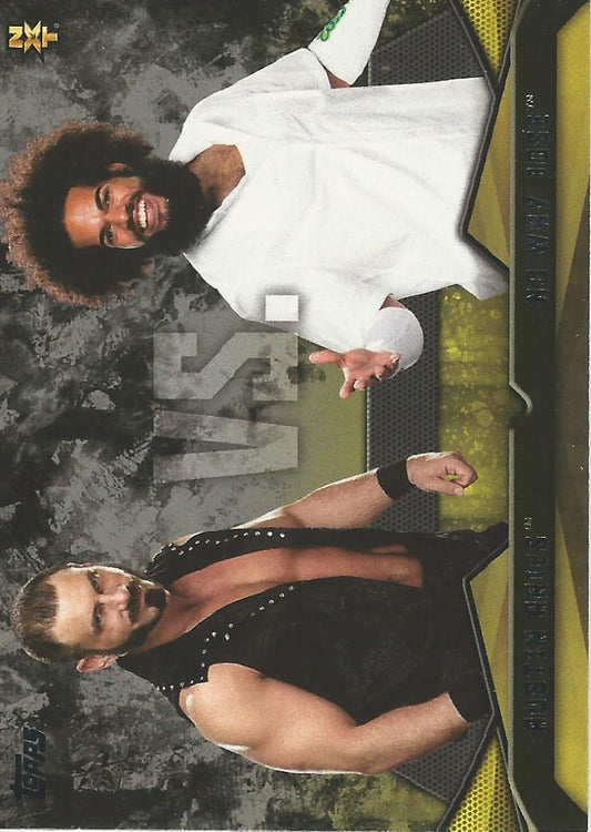 WWE Topps Then Now Forever 2016 Austin Aries vs No Way Jose #8