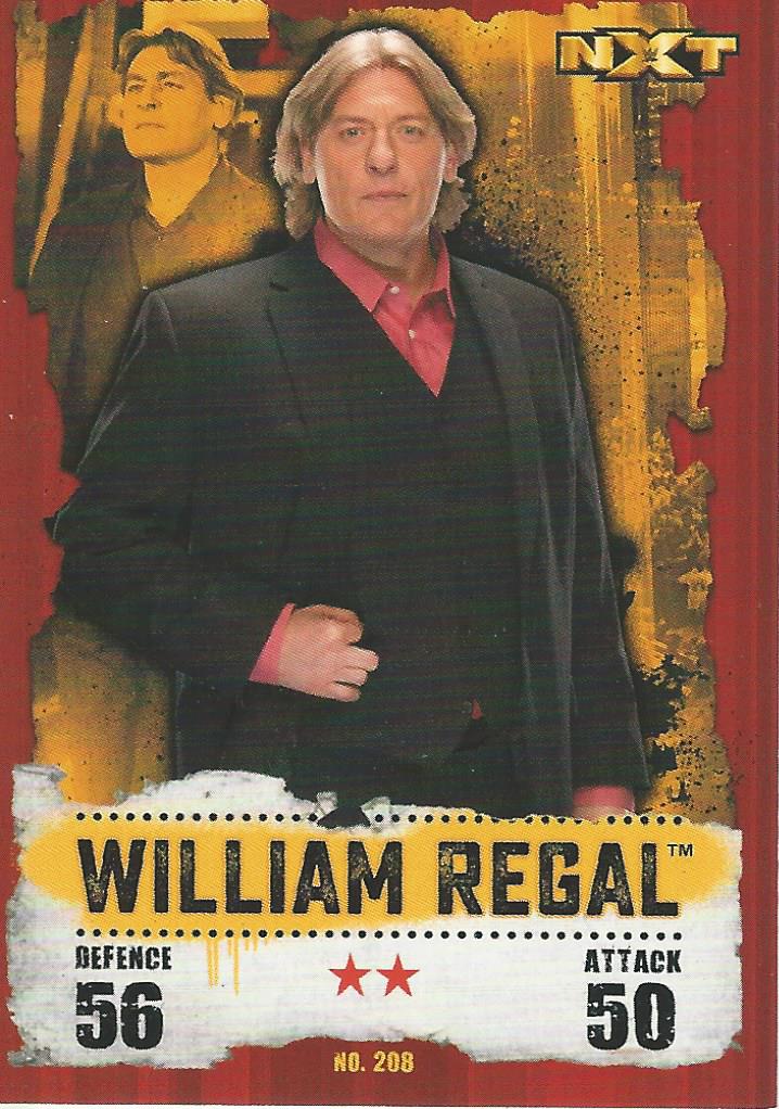 WWE Topps Slam Attax Takeover 2016 William Regal #208