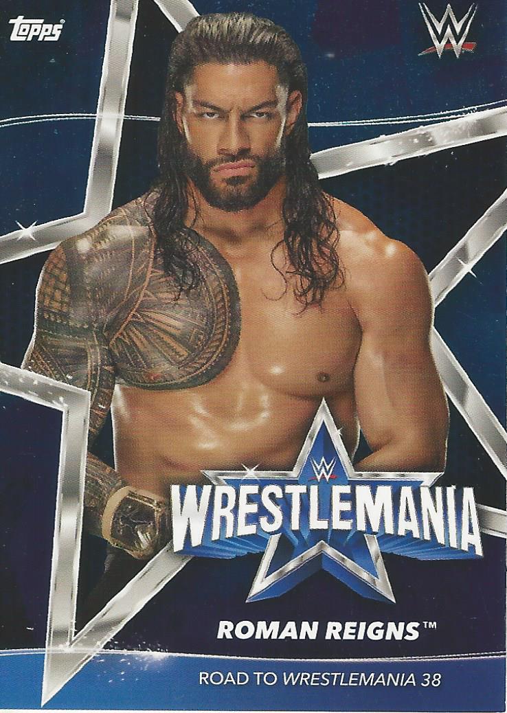 Topps WWE Superstars 2021 Roman Reigns #208