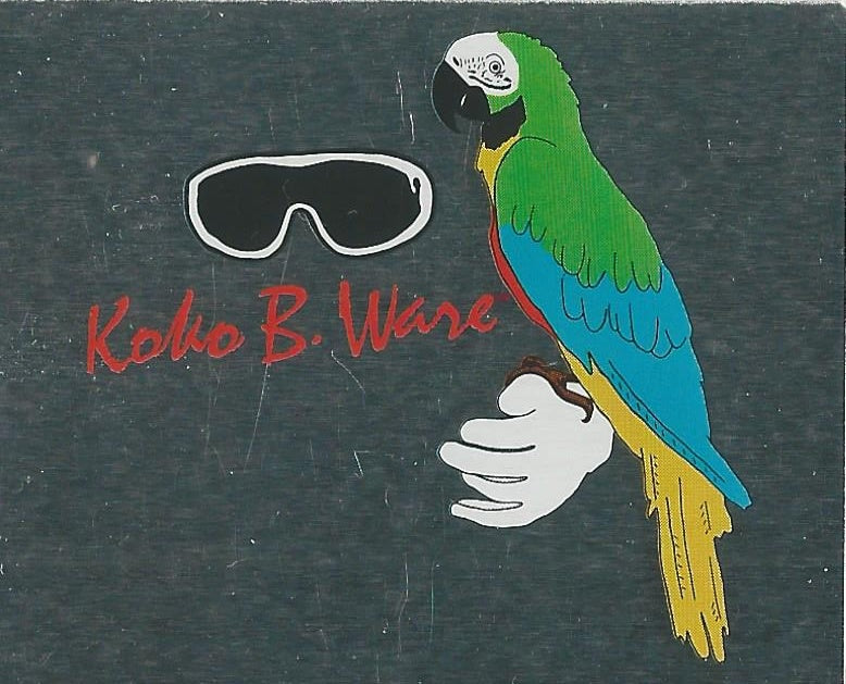 WWF Merlin Sticker Collection 1990 Koko B Ware #208