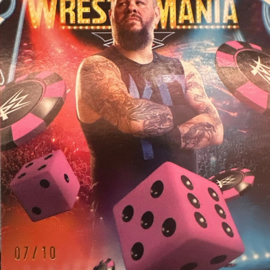 Kevin Owens trading card PW Catalog