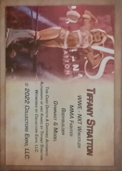 Tiffany Stratton trading card PW Catalog