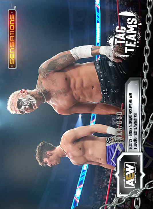 8/23/23 – Darby Allin, Nick Wayne – Darby Allin and Nick Wayne Win Tornado TAG Team Match