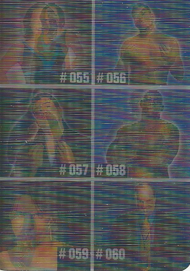 WWE Prominter Animotion 2005 Checklist #10 Molly Holly, Nunzio, Jordan, London, Heyman