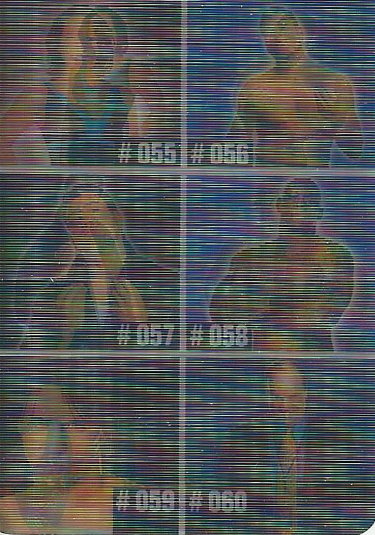 WWE Prominter Animotion 2005 Checklist #10 Molly Holly, Nunzio, Jordan, London, Heyman