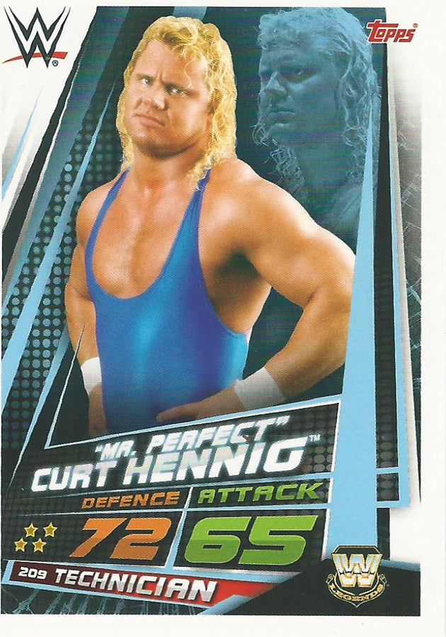 WWE Topps Slam Attax Universe 2019 Mr Perfect #209