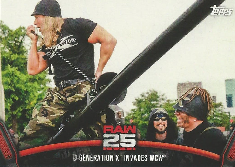WWE Topps Then Now Forever 2018 DX Raw-9