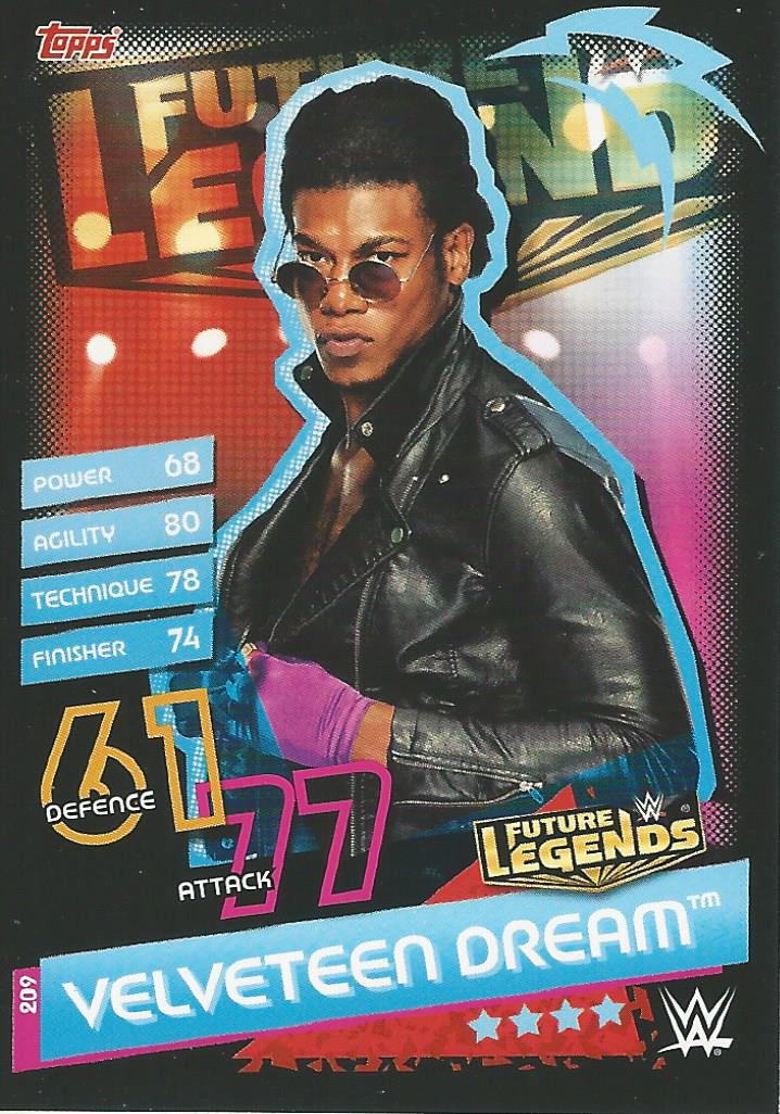 WWE Topps Slam Attax Reloaded 2020 Velveteen Dream #209