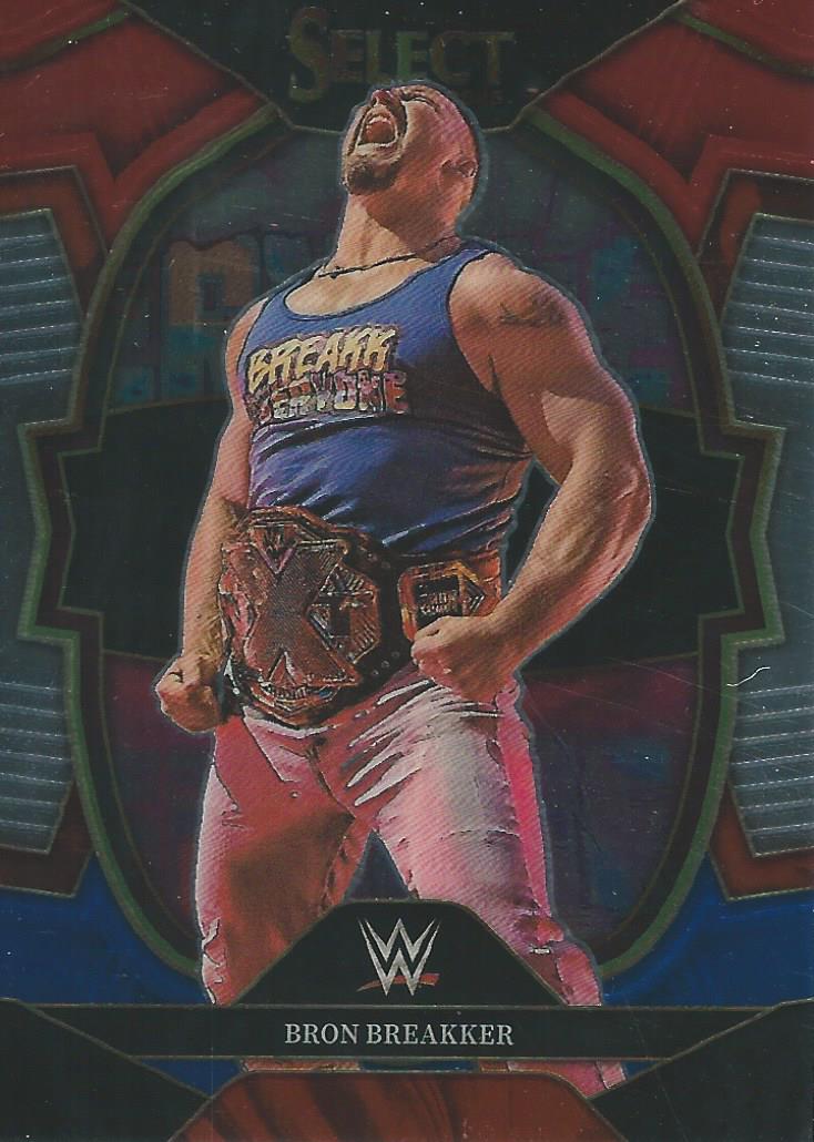 WWE Panini Select 2023 Red/Silver/Blue Bron Breakker #23