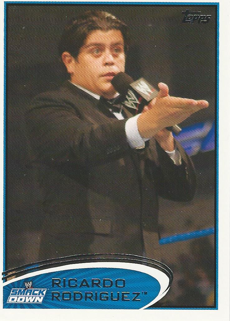 WWE Topps 2012 Ricardo Rodriguez #20