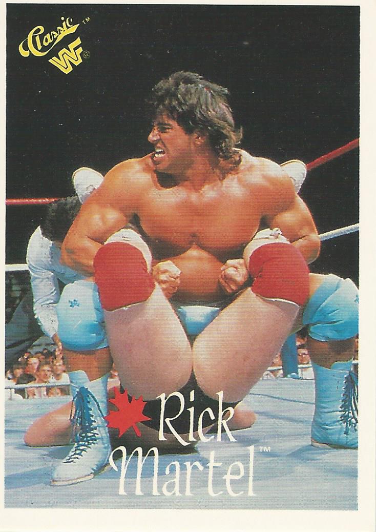 WWF Classic Trading Cards 1990 Rick Martel No.20 trading card PW Catalog
