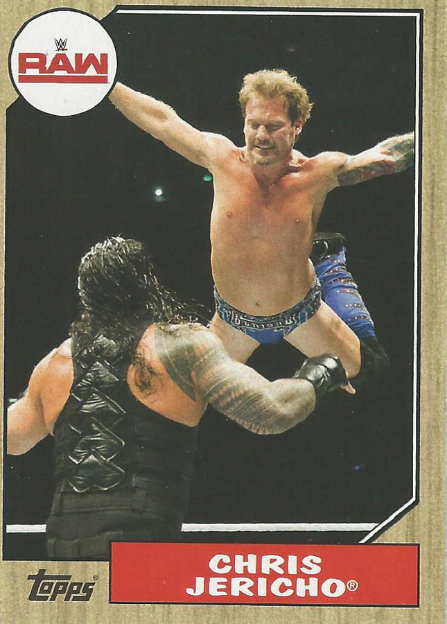 WWE Topps Heritage 2017 Chris Jericho #20