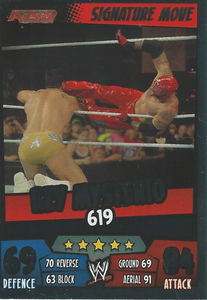 WWE Topps Slam Attax Rumble 2011 Rey Mysterio #20