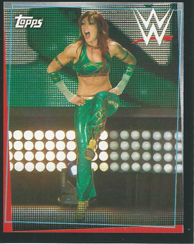 WWE Topps Road to Wrestlemania Stickers 2021 Becky Lynch #20
