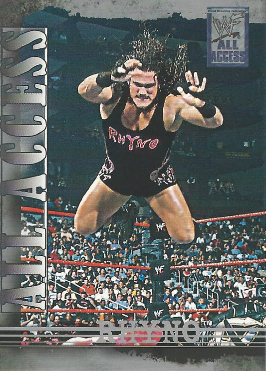 WWF Fleer All Access 2002 Rhyno #20