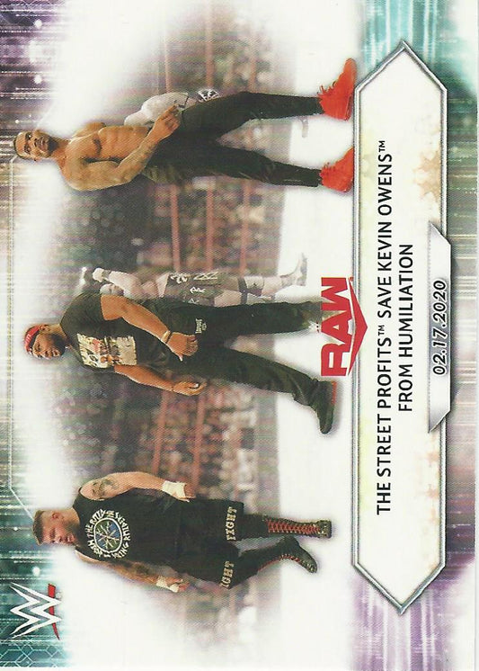 WWE Topps 2021 Street Profits #20
