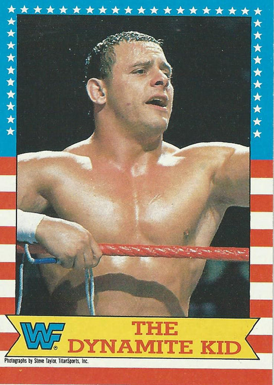 Topps WWF Wrestling Cards 1987 Dynamite Kid #20