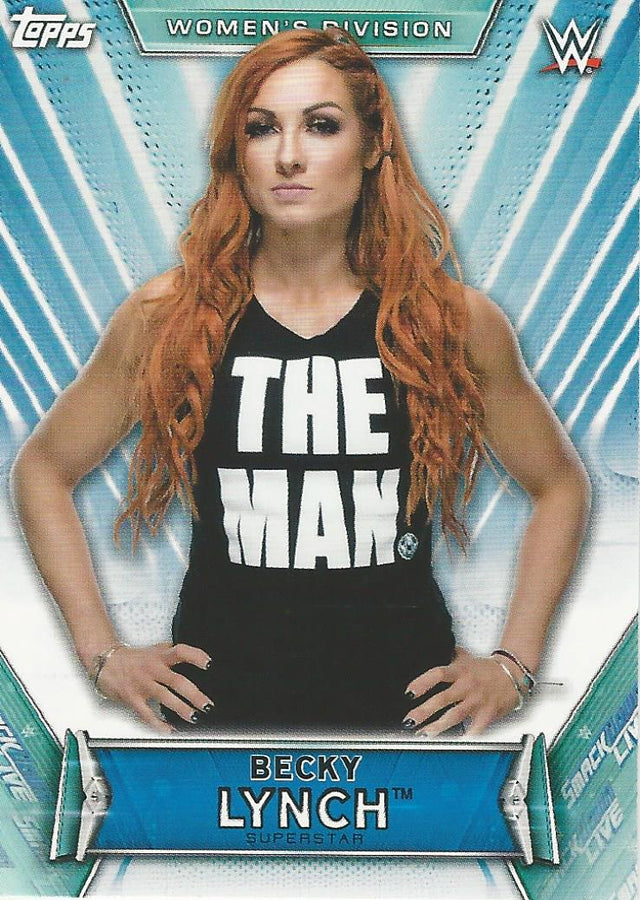 WWE Topps Women Division 2019 Becky Lynch #20