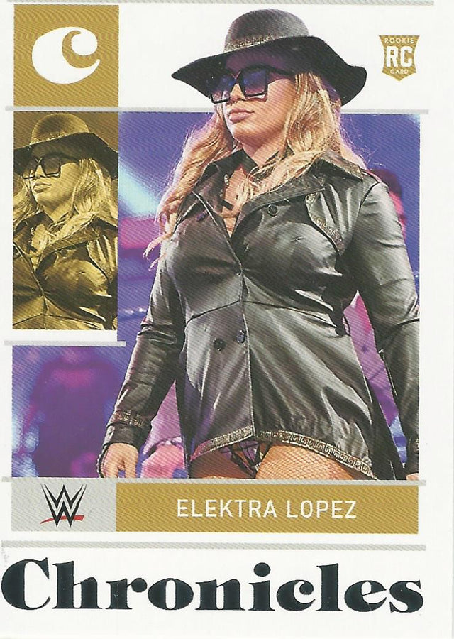WWE Panini Chronicles 2022 Elektra Lopez #53
