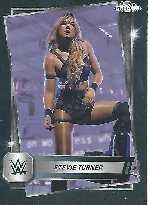 WWE Topps Chrome 2025 Trading Cards Stevie Turner No.20 PW Catalog