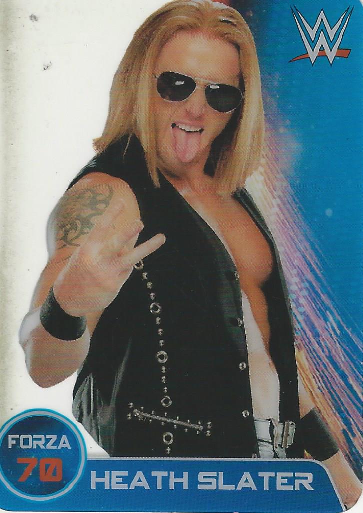 WWE Edibas Lamincards 2014 Heath Slater #20