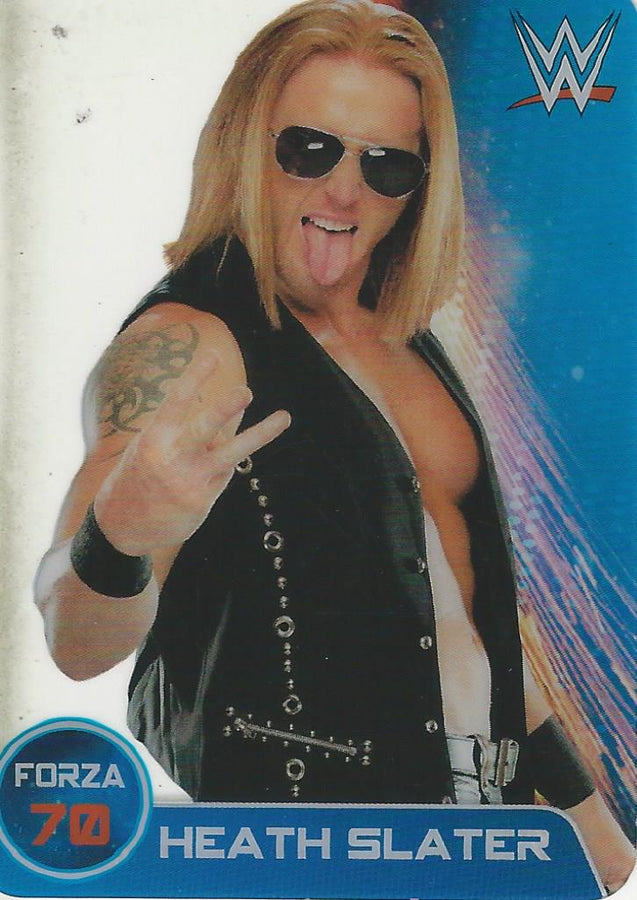 WWE Edibas Lamincards 2014 Heath Slater #20