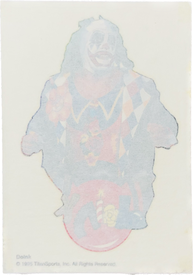 WWF Tattoos 1995 Doink from Germany
