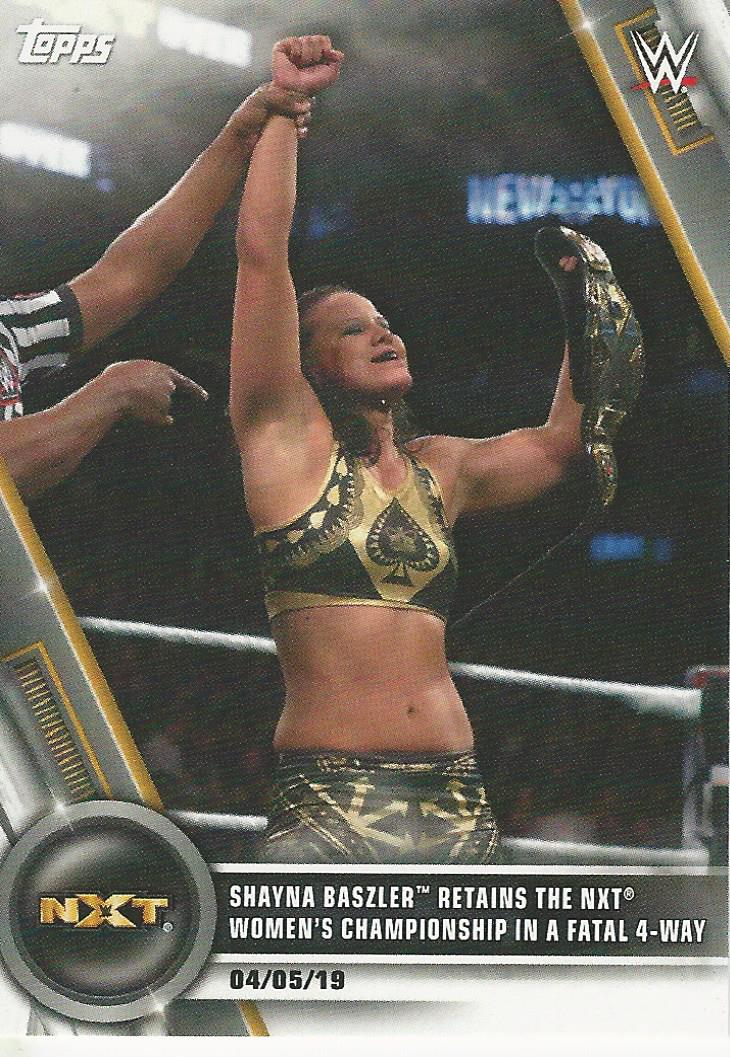 WWE Topps Women Division 2020 Shayna Baszler #20